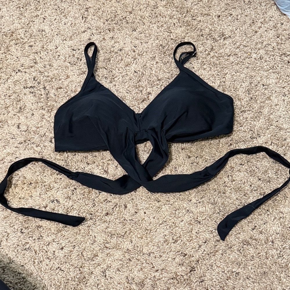 Black Women's Intimate Wrap Bra